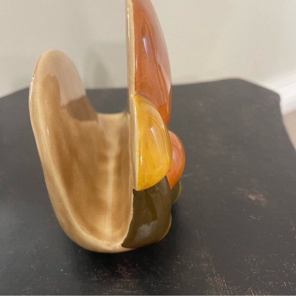 Vintage Ceramic Mushroom Retro Napkin or Letter Holder - Picture 6 of 9